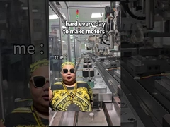 Καθώς δουλεύω σκληρά για να φτιάχνω κινητήρες κάθε μέρα