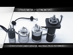 Βιομηχανικός κινητήρας συνεχούς ρεύματος χωρίς σφυρί με κορυφαία ροπή 0,042 N-m και κατηγορία μόνωσης Β