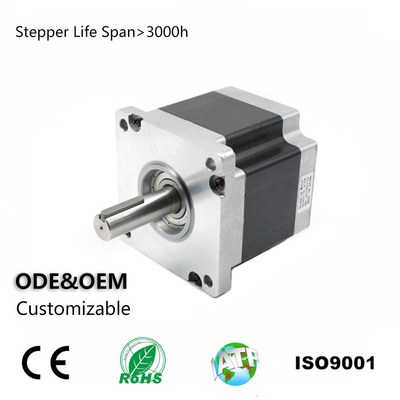Αγορά Υβριδική Stepper 110BYGH80-001AG Nema42 μηχανή 1,8 βαθμός 4 μόλυβδος 9V 6.0A 8.5N.M online manufacture