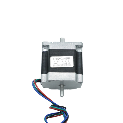 Αγορά Nema23 57mm διπλή Stepper άξονων παραγωγής υβριδική μηχανή 1.41A 5.07V 1.25N.M online manufacture