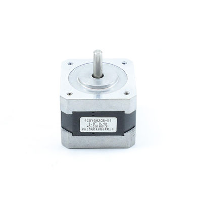 Αγορά 42mm Nema 17 Stepper μηχανή 12v ή συνεχές ρεύμα 0.25nm 24v 222 Oz μέσα για τον τρισδιάστατο εκτυπωτή 42BYGH208-51 online manufacture