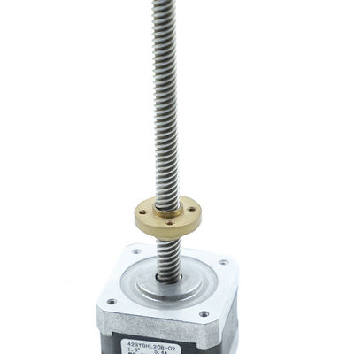 Αγορά 42MM Nema 17 Stepper γραμμικό συνεχές ρεύμα 3V 4,3 κλ εκατ. Tr8x4 P2 μικροϋπολογιστών ενεργοποιητών μηχανών online manufacture