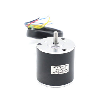 3000RPM Ελαφρύς Κινητήρας Brushless DC 4 Πόλων 24 Volt 11W 0.035nm 42BLY01C